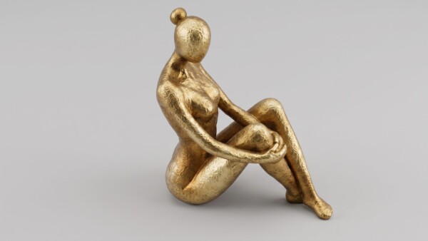 Escultura Mulher em Polirresina